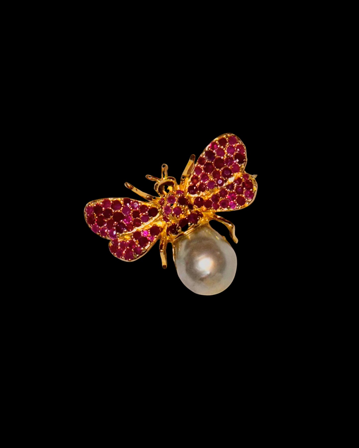 BEBE BROOCH (RED)